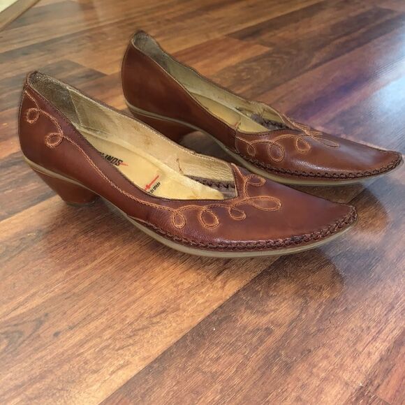 PIKOLINOS BROWN LEATHER  - Picture 3 of 8